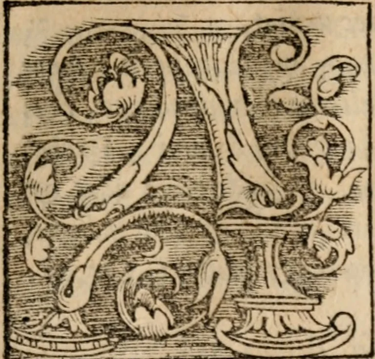 An illustration from Sentenciae ex doctoribvs collectae, qvas papistæ ualde impudenter hodie damnant, 1536, leaf 76