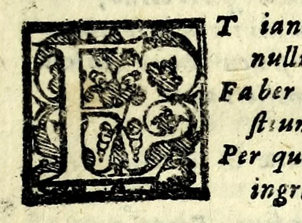 An illustration from Sententiae insignes Graecorum quinquag. comicorum, quorum opera integra non extant, Latino idiomate collectae : accessit vniuscuisq[ue] poetae vita accuratè conscripta, & Platonii fragmentum de comoedarium differentijs : poetarum nomina proximé praefationem sequuntur, 1612, leaf 129