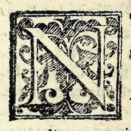 An illustration from Sententiae insignes Graecorum quinquag. comicorum, quorum opera integra non extant, Latino idiomate collectae : accessit vniuscuisq[ue] poetae vita accuratè conscripta, & Platonii fragmentum de comoedarium differentijs : poetarum nomina proximé praefationem sequuntur, 1612, leaf 136