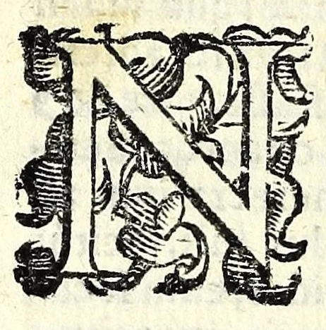 An illustration from Sententiae insignes Graecorum quinquag. comicorum, quorum opera integra non extant, Latino idiomate collectae : accessit vniuscuisq[ue] poetae vita accuratè conscripta, & Platonii fragmentum de comoedarium differentijs : poetarum nomina proximé praefationem sequuntur, 1612, leaf 176
