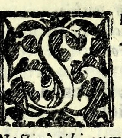 An illustration from Sententiae insignes Graecorum quinquag. comicorum, quorum opera integra non extant, Latino idiomate collectae : accessit vniuscuisq[ue] poetae vita accuratè conscripta, & Platonii fragmentum de comoedarium differentijs : poetarum nomina proximé praefationem sequuntur, 1612, leaf 283