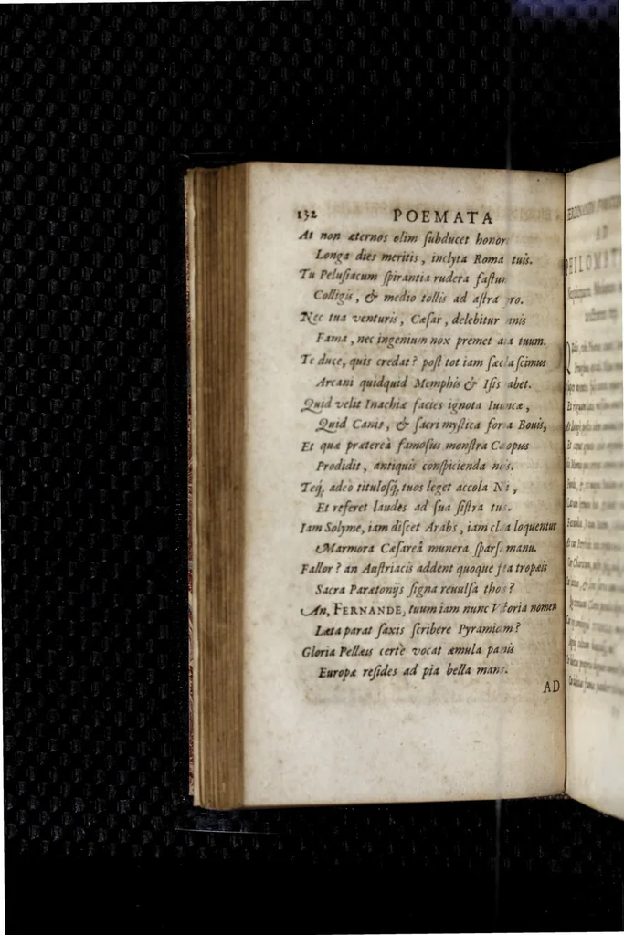An illustration from Septem illustrium virorum poemata, 1660, leaf 166