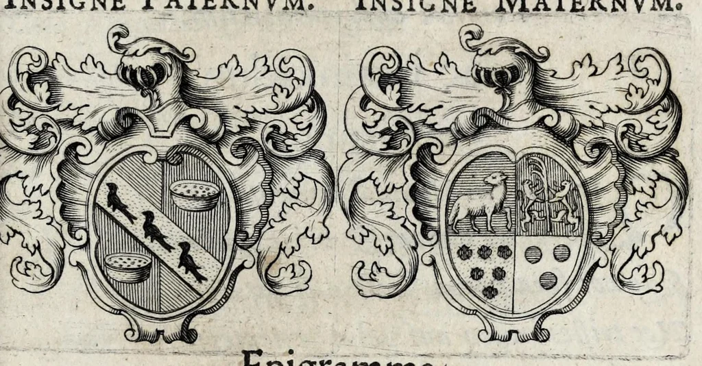 An illustration from Septem illustrium virorum poemata, 1660, leaf 485