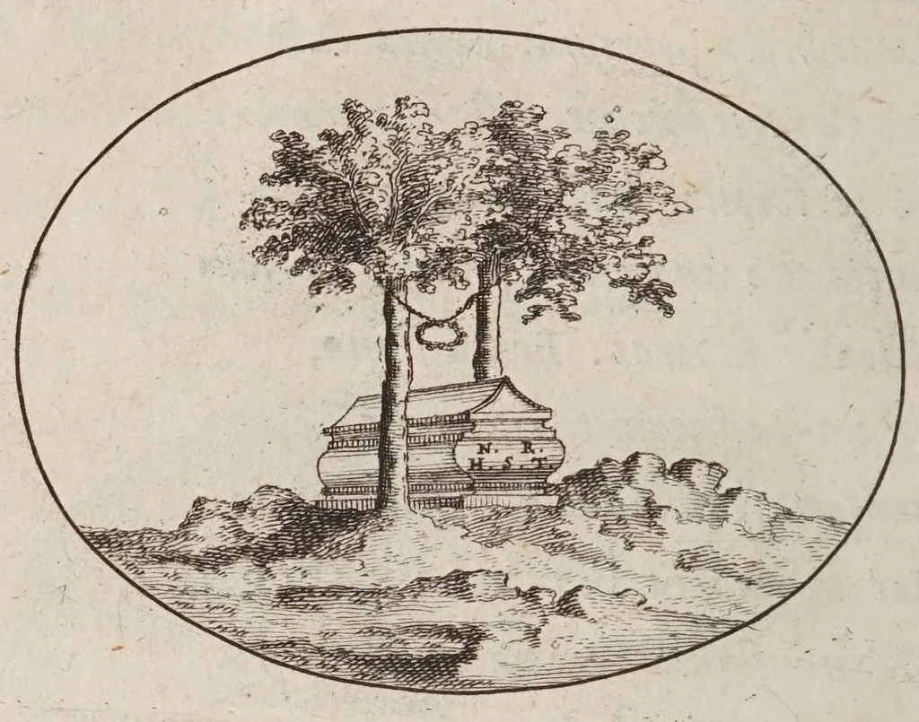 An illustration from Septem illustrium virorum poemata, 1662, leaf 472