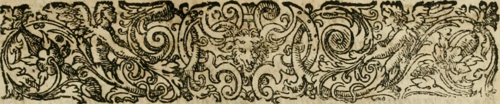 An illustration from Septimana philosophica : qua aenigmata avreola de omni natvrae genere a Salomone Israëlitarum sapientissimo rege, & Arabiae regina Saba, nec non Hyramo, Tyri principe, sibi inuicem in modum colloquii proponuntur & enodantur ..., 1620, leaf 10