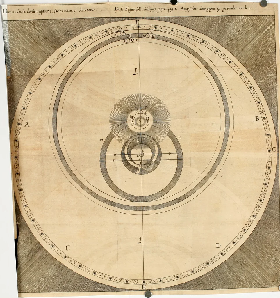 An illustration from Septimana philosophica : qua aenigmata avreola de omni natvrae genere a Salomone Israëlitarum sapientissimo rege, & Arabiae regina Saba, nec non Hyramo, Tyri principe, sibi inuicem in modum colloquii proponuntur & enodantur ..., 1620, leaf 51