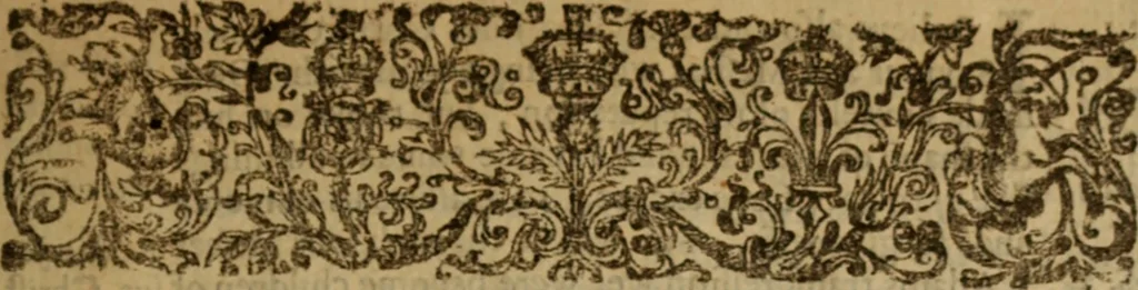 An illustration from The service, discipline and forme of the Common prayers and administration of the sacraments, used in the English Church of Geneva : as it was approved by that most reverend divine, M. Iohn Calvin, and the Church of Scotland, 1641, leaf 10