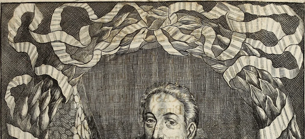 An illustration from Serenissimi et potentissimi principis Jacobi, Magnae Britanniae, Franciae, et Hiberniae, regis, fidei defensoris, Opera, 1689, leaf 10