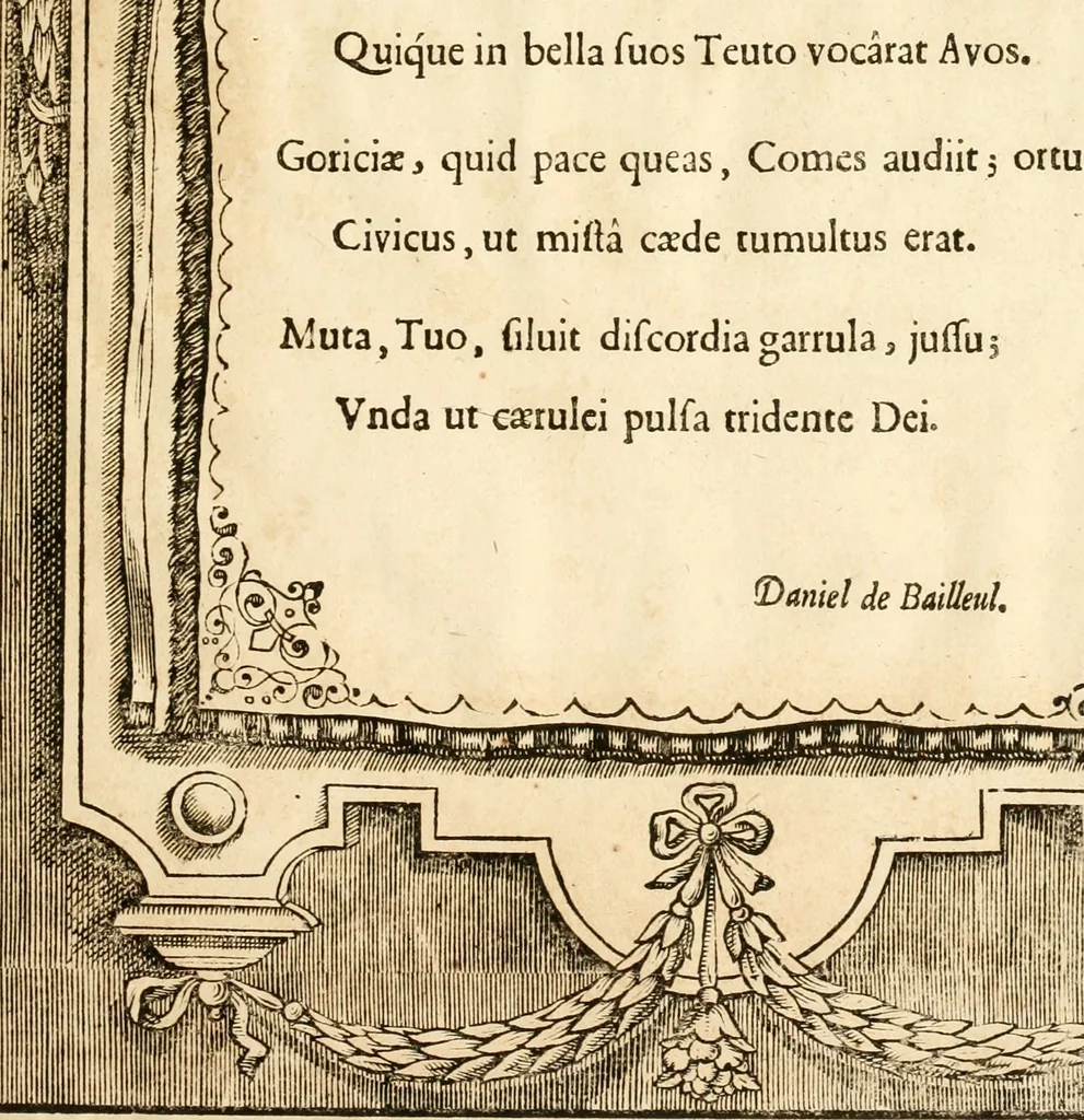 An illustration from Serenissimorum pientissimorumque principum austriacorum symbola et elogia, 1647, leaf 20