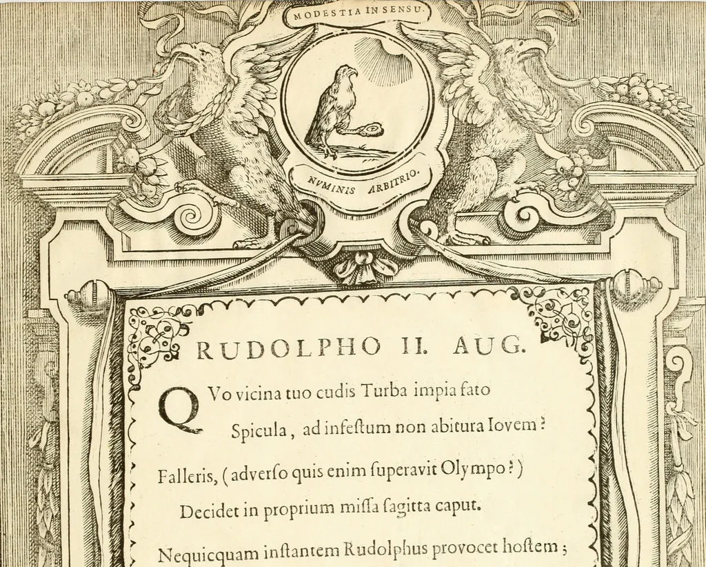 An illustration from Serenissimorum pientissimorumque principum austriacorum symbola et elogia, 1647, leaf 30