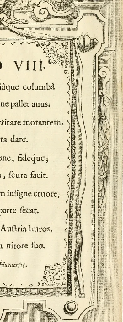 An illustration from Serenissimorum pientissimorumque principum austriacorum symbola et elogia, 1647, leaf 56