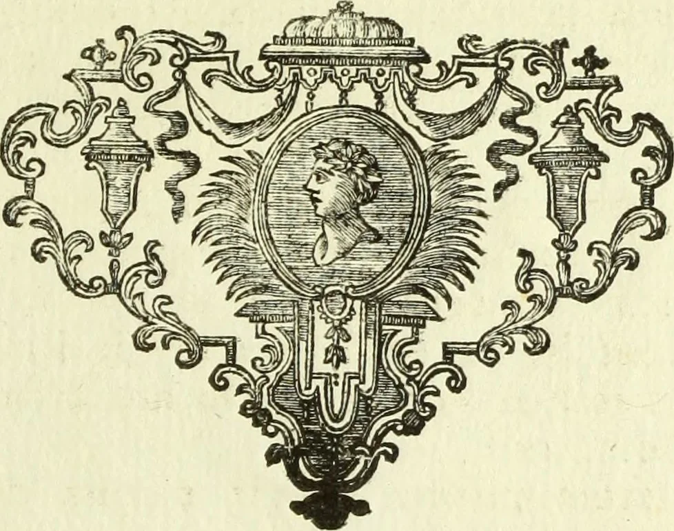 An illustration from Serie degli uomini i più illustri nella pittura, scultura, e architettura : con i loro elogi, e ritratti incisi in rame cominciando dalla sua prima restaurazione fino ai tempi presenti .., 1769, leaf 132