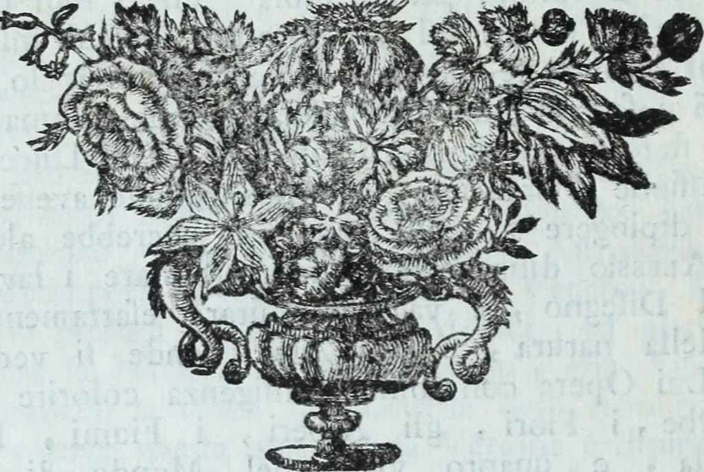An illustration from Serie degli uomini i più illustri nella pittura, scultura, e architettura : con i loro elogi, e ritratti incisi in rame cominciando dalla sua prima restaurazione fino ai tempi presenti .., 1769, leaf 199
