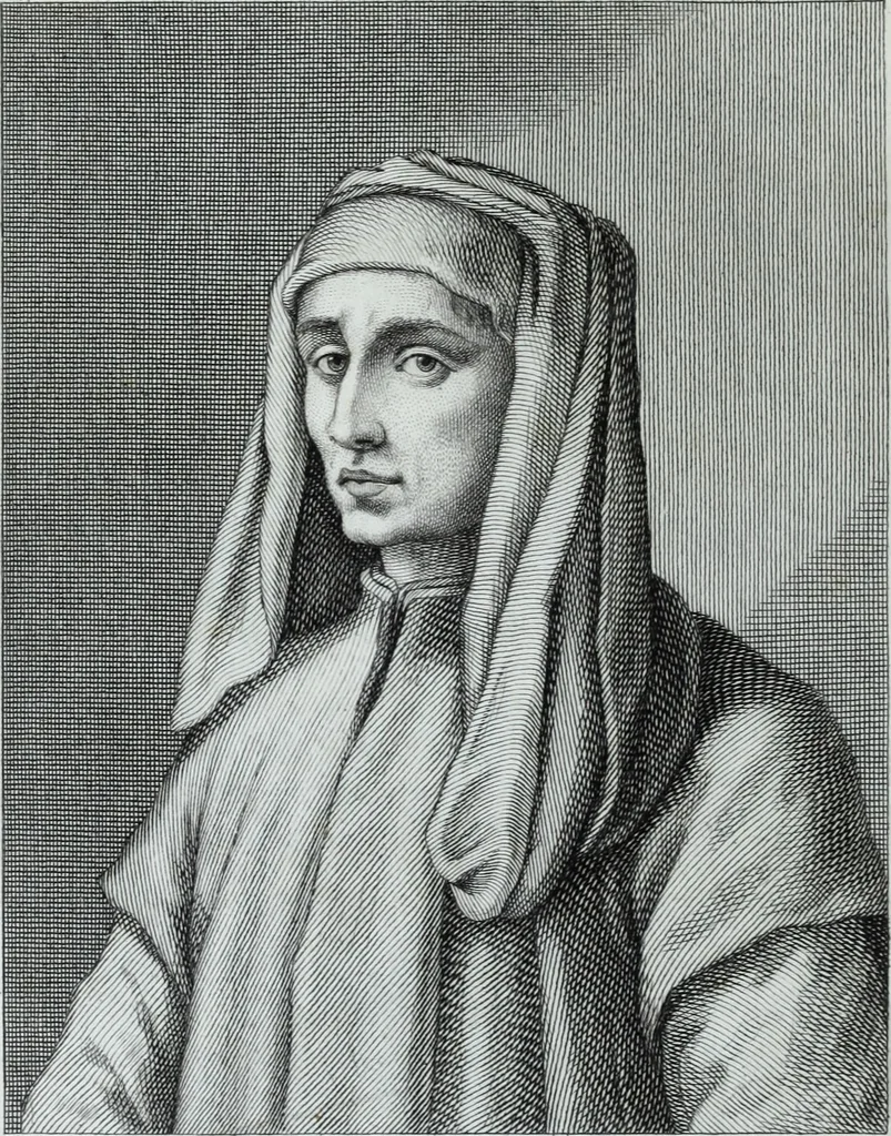 An illustration from Serie degli uomini i più illustri nella pittura, scultura, e architettura : con i loro elogi, e ritratti incisi in rame cominciando dalla sua prima restaurazione fino ai tempi presenti .., 1769, leaf 61