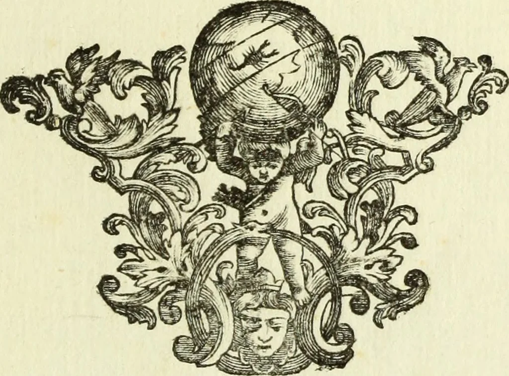An illustration from Serie degli uomini i più illustri nella pittura, scultura, e architettura : con i loro elogi, e ritratti incisi in rame cominciando dalla sua prima restaurazione fino ai tempi presenti .., 1769, leaf 72