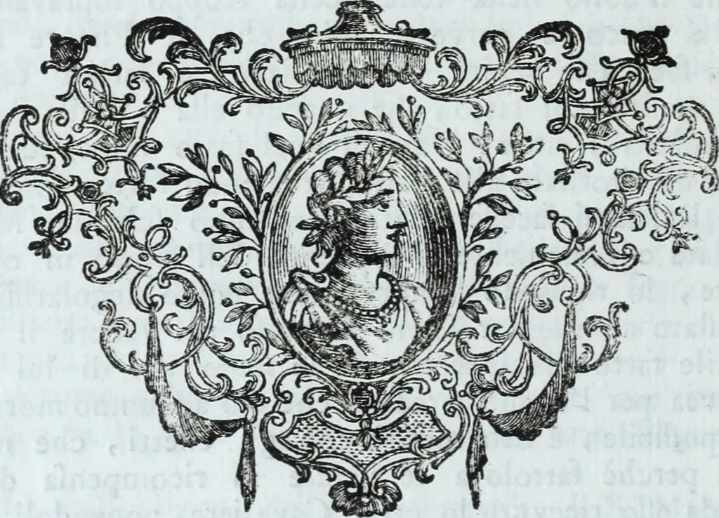An illustration from Serie degli uomini i più illustri nella pittura, scultura, e architettura : con i loro elogi, e ritratti incisi in rame cominciando dalla sua prima restaurazione fino ai tempi presenti .., 1769, leaf 125