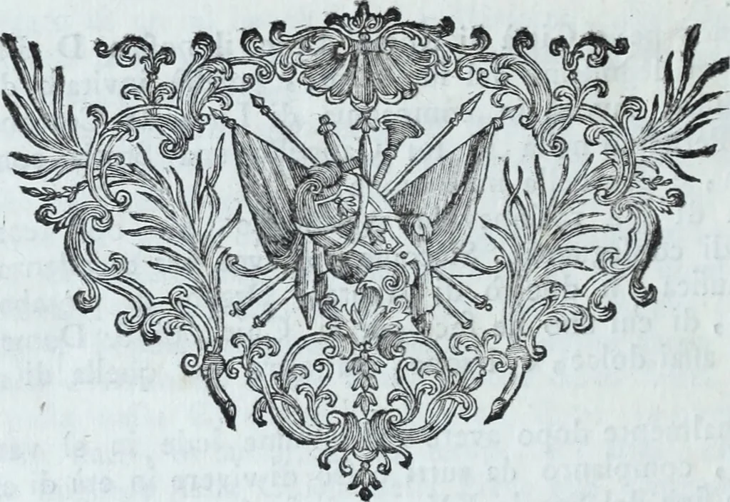 An illustration from Serie degli uomini i più illustri nella pittura, scultura, e architettura : con i loro elogi, e ritratti incisi in rame cominciando dalla sua prima restaurazione fino ai tempi presenti .., 1769, leaf 147