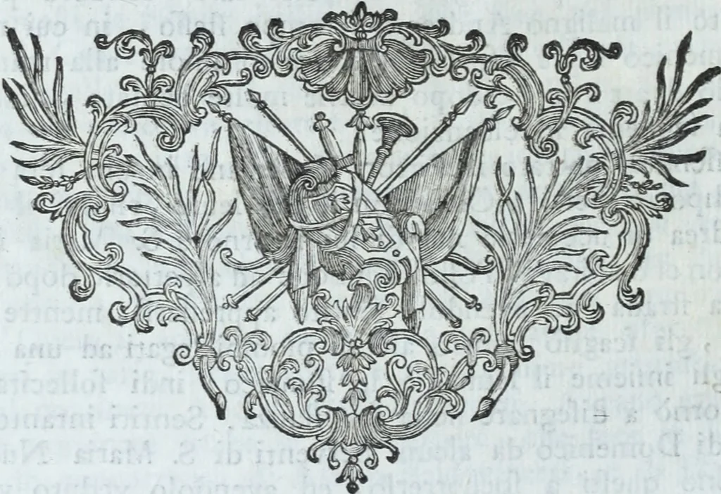 An illustration from Serie degli uomini i più illustri nella pittura, scultura, e architettura : con i loro elogi, e ritratti incisi in rame cominciando dalla sua prima restaurazione fino ai tempi presenti .., 1769, leaf 87