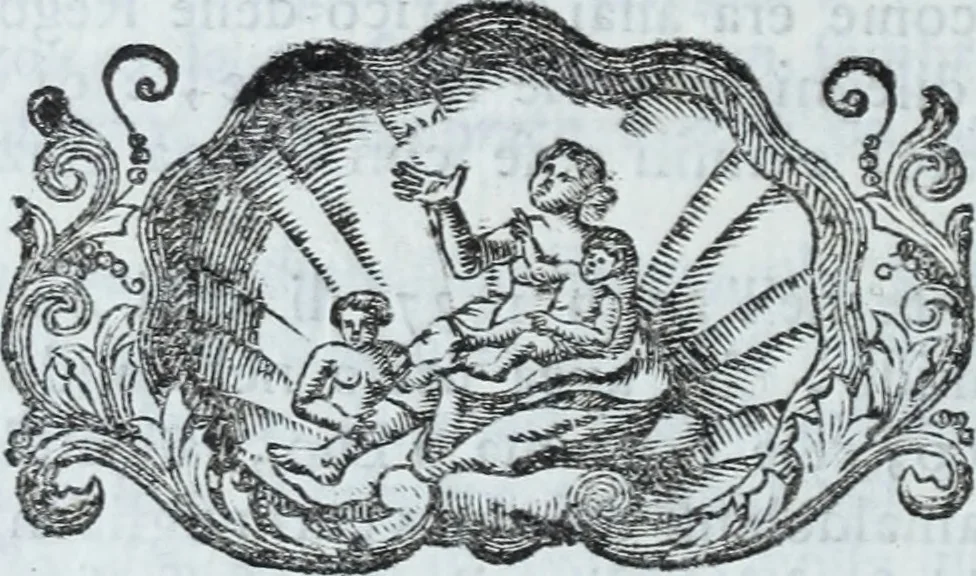 An illustration from Serie degli uomini i più illustri nella pittura, scultura, e architettura : con i loro elogi, e ritratti incisi in rame cominciando dalla sua prima restaurazione fino ai tempi presenti .., 1769, leaf 49