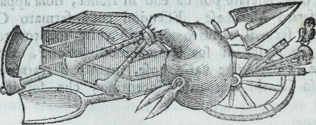 An illustration from Serie degli uomini i più illustri nella pittura, scultura, e architettura : con i loro elogi, e ritratti incisi in rame cominciando dalla sua prima restaurazione fino ai tempi presenti .., 1769, leaf 135