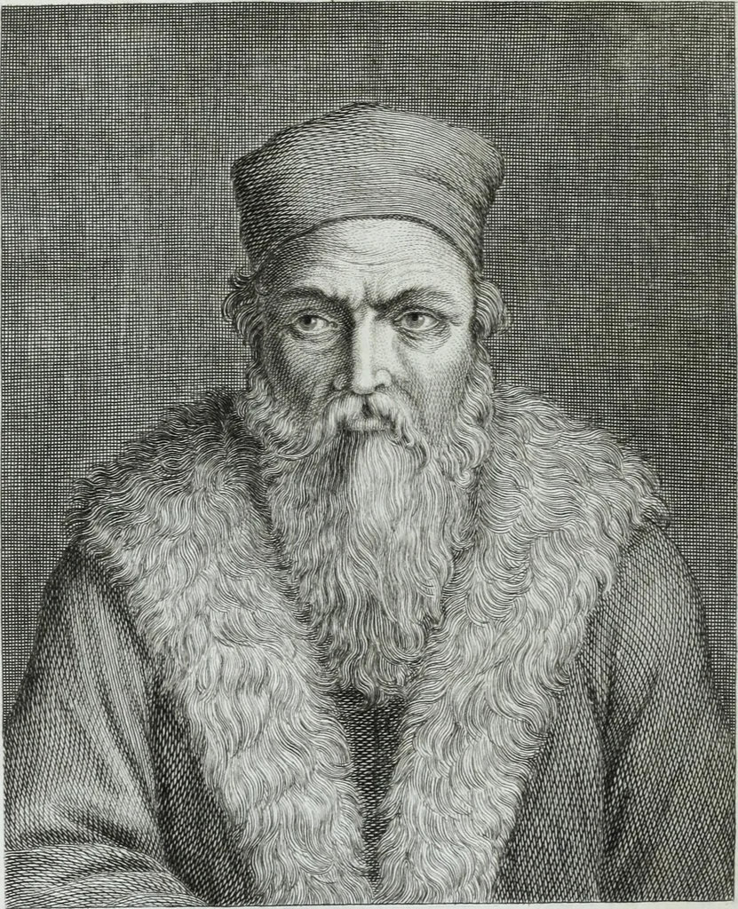 An illustration from Serie degli uomini i più illustri nella pittura, scultura, e architettura : con i loro elogi, e ritratti incisi in rame cominciando dalla sua prima restaurazione fino ai tempi presenti .., 1769, leaf 137