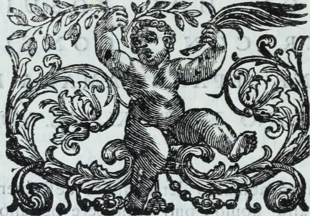 An illustration from Serie degli uomini i più illustri nella pittura, scultura, e architettura : con i loro elogi, e ritratti incisi in rame cominciando dalla sua prima restaurazione fino ai tempi presenti .., 1769, leaf 165