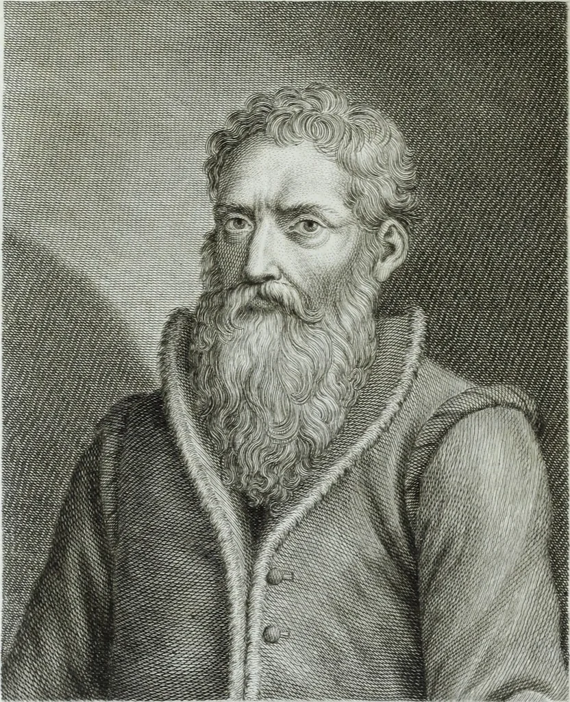 An illustration from Serie degli uomini i più illustri nella pittura, scultura, e architettura : con i loro elogi, e ritratti incisi in rame cominciando dalla sua prima restaurazione fino ai tempi presenti .., 1769, leaf 223