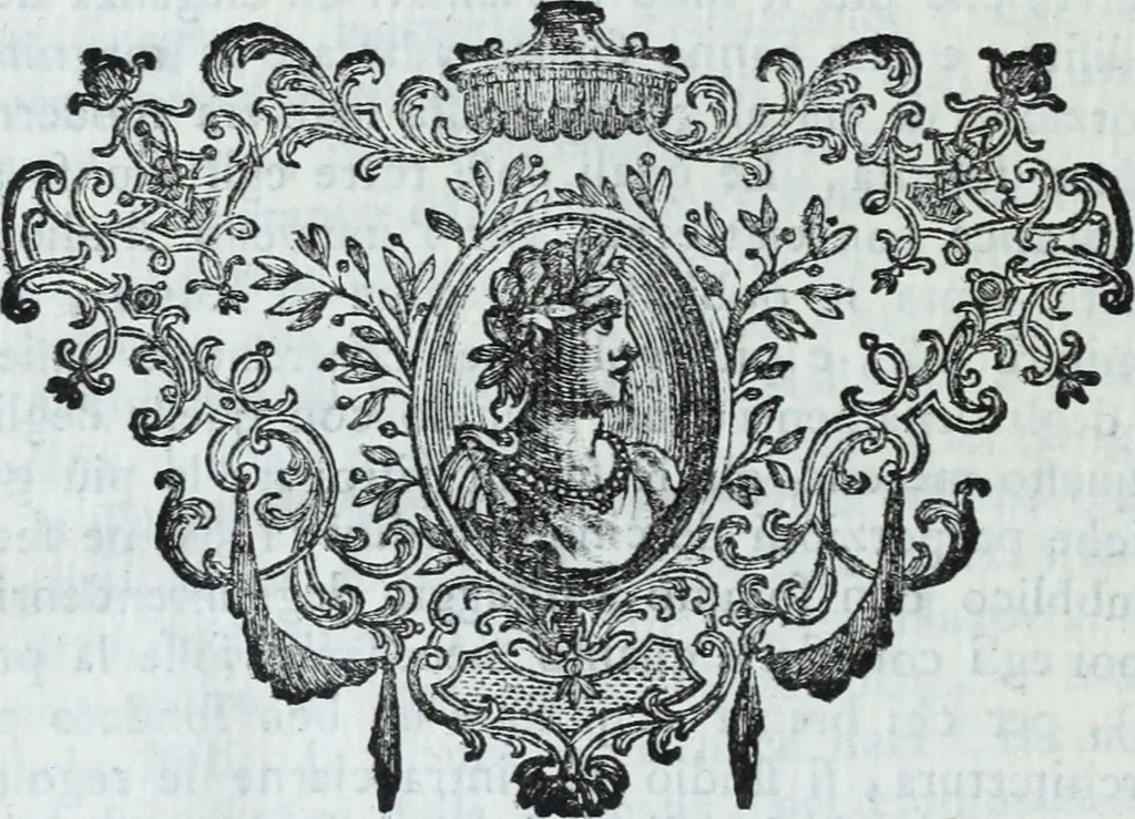 An illustration from Serie degli uomini i più illustri nella pittura, scultura, e architettura : con i loro elogi, e ritratti incisi in rame cominciando dalla sua prima restaurazione fino ai tempi presenti .., 1769, leaf 129