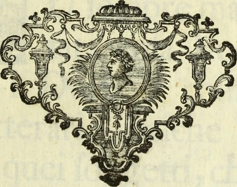 An illustration from Serie degli uomini i più illustri nella pittura, scultura, e architettura : con i loro elogi, e ritratti incisi in rame cominciando dalla sua prima restaurazione fino ai tempi presenti .., 1769, leaf 4