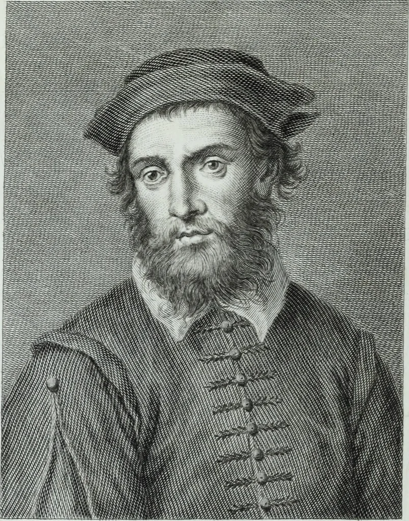 An illustration from Serie degli uomini i più illustri nella pittura, scultura, e architettura : con i loro elogi, e ritratti incisi in rame cominciando dalla sua prima restaurazione fino ai tempi presenti .., 1769, leaf 15