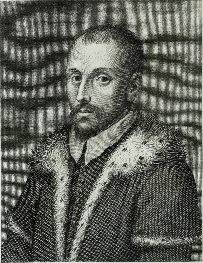 An illustration from Serie degli uomini i più illustri nella pittura, scultura, e architettura : con i loro elogi, e ritratti incisi in rame cominciando dalla sua prima restaurazione fino ai tempi presenti .., 1769, leaf 183