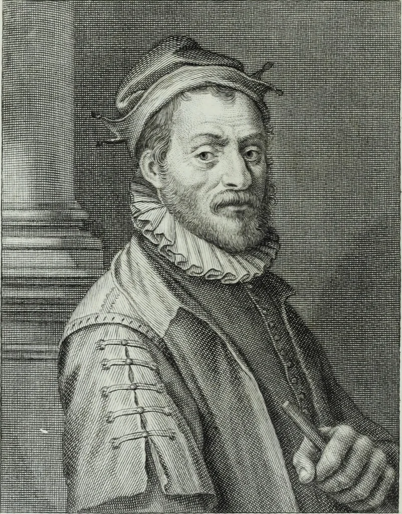 An illustration from Serie degli uomini i più illustri nella pittura, scultura, e architettura : con i loro elogi, e ritratti incisi in rame cominciando dalla sua prima restaurazione fino ai tempi presenti .., 1769, leaf 41