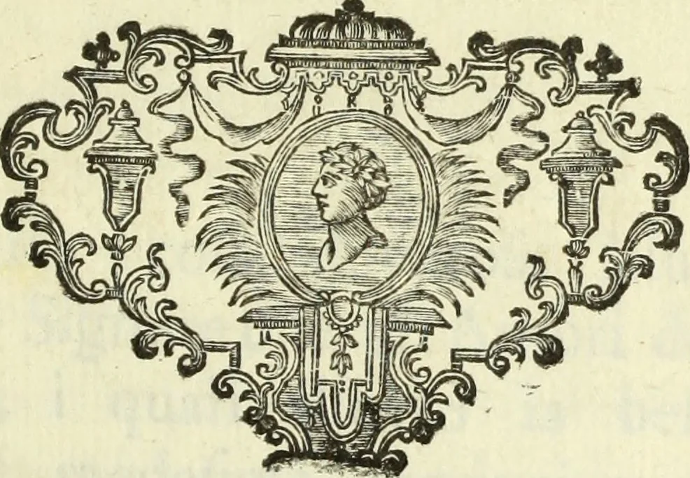An illustration from Serie degli uomini i più illustri nella pittura, scultura, e architettura : con i loro elogi, e ritratti incisi in rame cominciando dalla sua prima restaurazione fino ai tempi presenti .., 1769, leaf 6