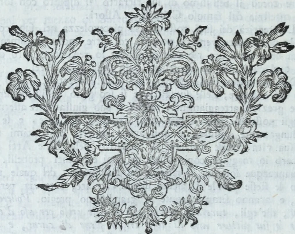 An illustration from Serie degli uomini i più illustri nella pittura, scultura, e architettura : con i loro elogi, e ritratti incisi in rame cominciando dalla sua prima restaurazione fino ai tempi presenti .., 1769, leaf 115