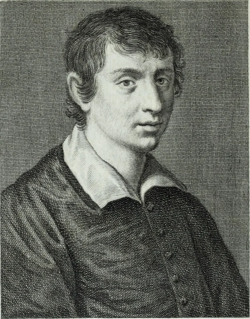 An illustration from Serie degli uomini i più illustri nella pittura, scultura, e architettura : con i loro elogi, e ritratti incisi in rame cominciando dalla sua prima restaurazione fino ai tempi presenti .., 1769, leaf 147