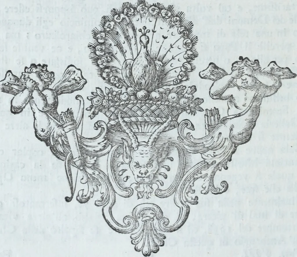 An illustration from Serie degli uomini i più illustri nella pittura, scultura, e architettura : con i loro elogi, e ritratti incisi in rame cominciando dalla sua prima restaurazione fino ai tempi presenti .., 1769, leaf 151