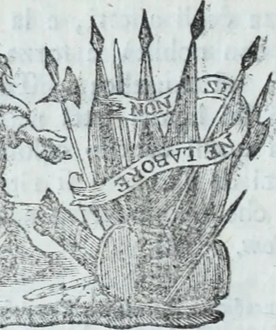 An illustration from Serie degli uomini i più illustri nella pittura, scultura, e architettura : con i loro elogi, e ritratti incisi in rame cominciando dalla sua prima restaurazione fino ai tempi presenti .., 1769, leaf 195