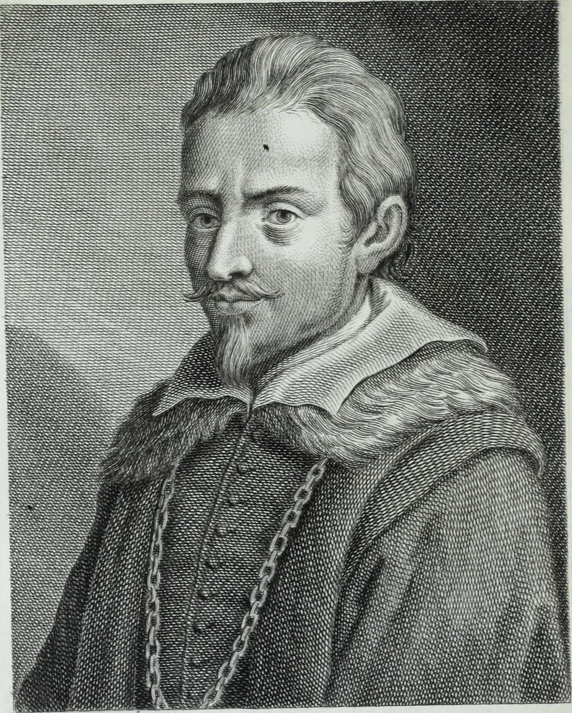 An illustration from Serie degli uomini i più illustri nella pittura, scultura, e architettura : con i loro elogi, e ritratti incisi in rame cominciando dalla sua prima restaurazione fino ai tempi presenti .., 1769, leaf 33