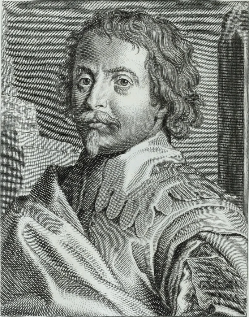 An illustration from Serie degli uomini i più illustri nella pittura, scultura, e architettura : con i loro elogi, e ritratti incisi in rame cominciando dalla sua prima restaurazione fino ai tempi presenti .., 1769, leaf 159