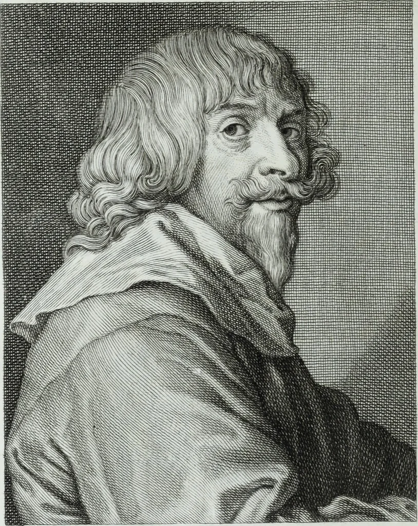 An illustration from Serie degli uomini i più illustri nella pittura, scultura, e architettura : con i loro elogi, e ritratti incisi in rame cominciando dalla sua prima restaurazione fino ai tempi presenti .., 1769, leaf 195