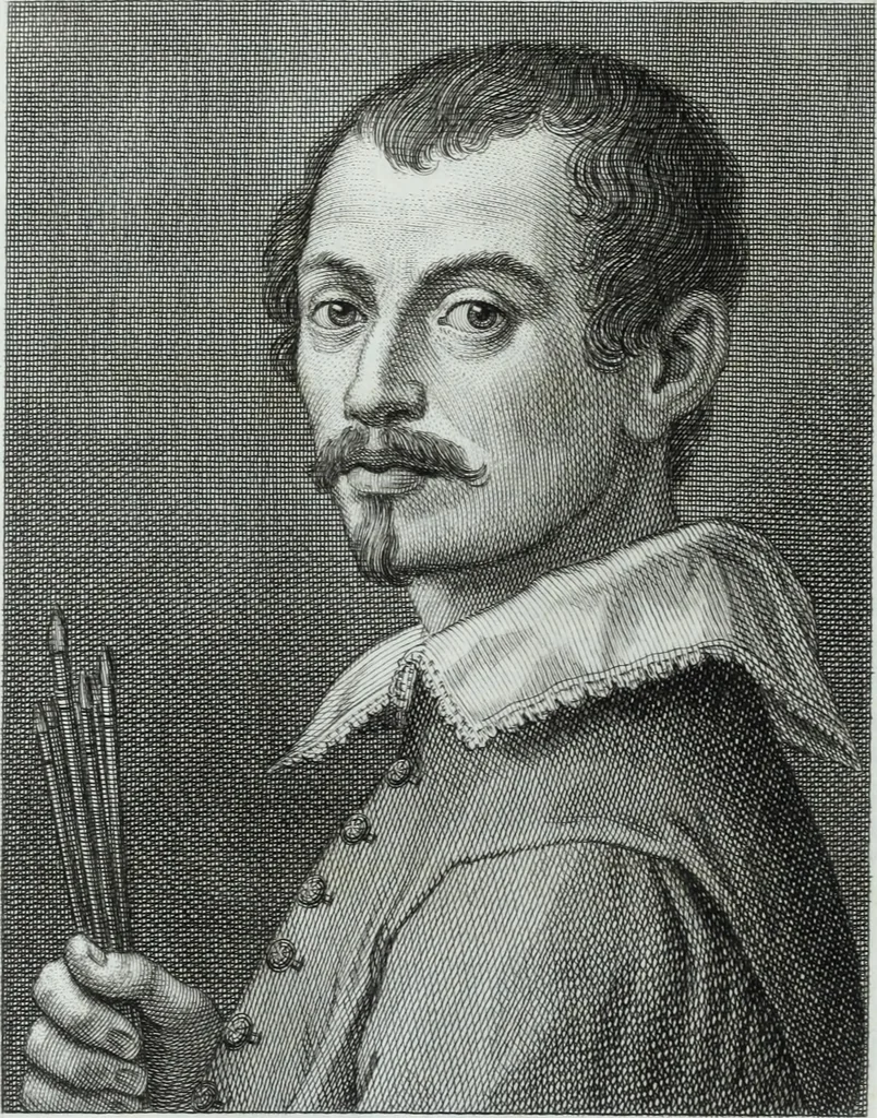 An illustration from Serie degli uomini i più illustri nella pittura, scultura, e architettura : con i loro elogi, e ritratti incisi in rame cominciando dalla sua prima restaurazione fino ai tempi presenti .., 1769, leaf 209