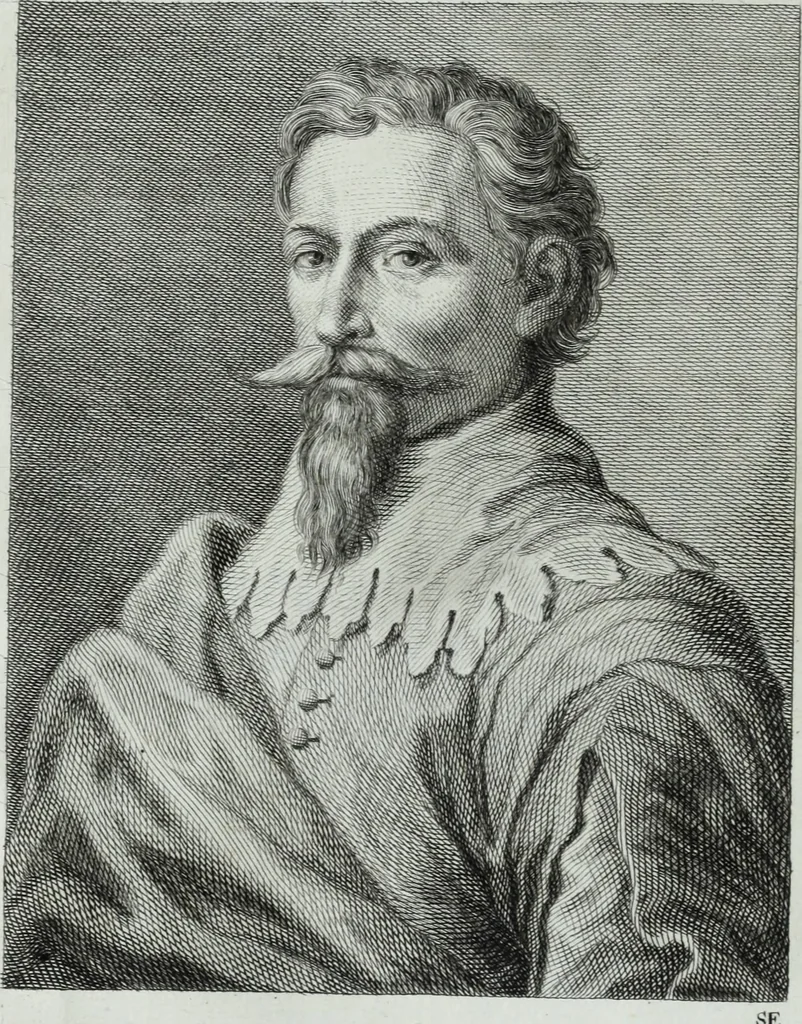 An illustration from Serie degli uomini i più illustri nella pittura, scultura, e architettura : con i loro elogi, e ritratti incisi in rame cominciando dalla sua prima restaurazione fino ai tempi presenti .., 1769, leaf 57