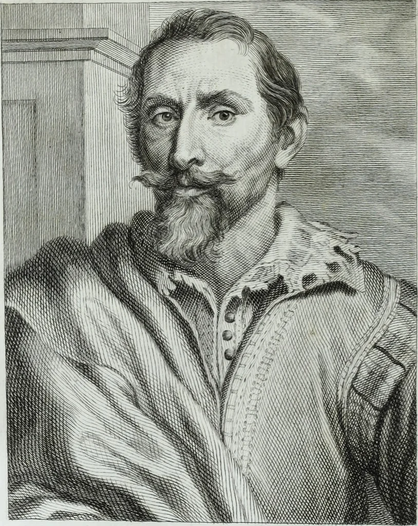 An illustration from Serie degli uomini i più illustri nella pittura, scultura, e architettura : con i loro elogi, e ritratti incisi in rame cominciando dalla sua prima restaurazione fino ai tempi presenti .., 1769, leaf 87