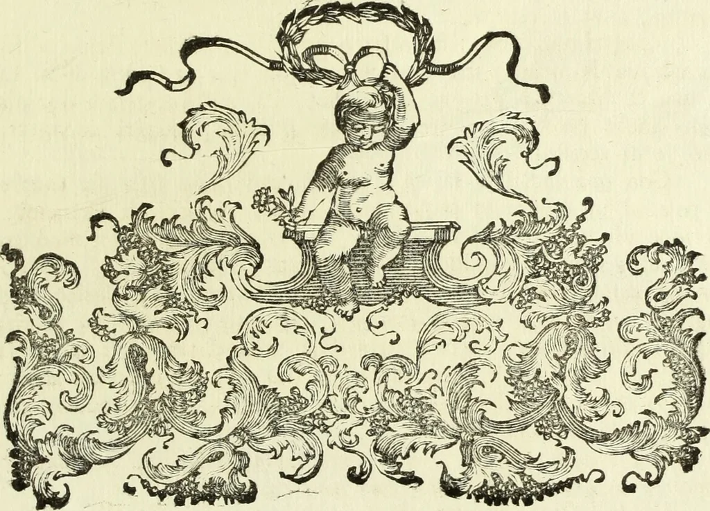 An illustration from Serie degli uomini i più illustri nella pittura, scultura, e architettura : con i loro elogi, e ritratti incisi in rame cominciando dalla sua prima restaurazione fino ai tempi presenti .., 1769, leaf 148