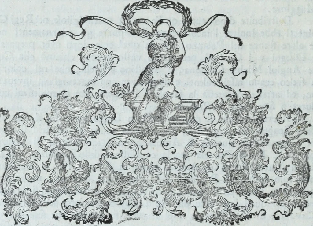 An illustration from Serie degli uomini i più illustri nella pittura, scultura, e architettura : con i loro elogi, e ritratti incisi in rame cominciando dalla sua prima restaurazione fino ai tempi presenti .., 1769, leaf 63