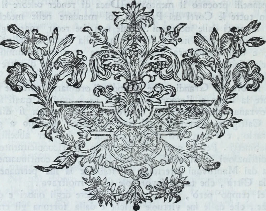 An illustration from Serie degli uomini i più illustri nella pittura, scultura, e architettura : con i loro elogi, e ritratti incisi in rame cominciando dalla sua prima restaurazione fino ai tempi presenti .., 1769, leaf 117