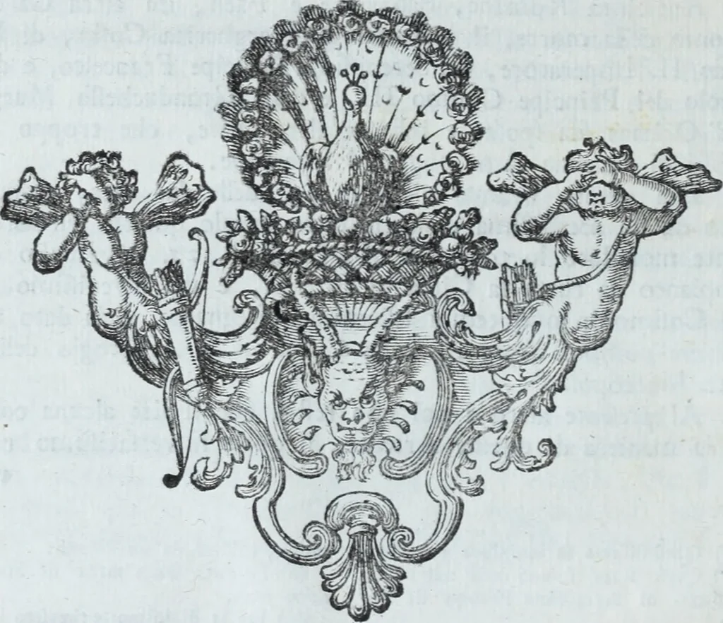 An illustration from Serie degli uomini i più illustri nella pittura, scultura, e architettura : con i loro elogi, e ritratti incisi in rame cominciando dalla sua prima restaurazione fino ai tempi presenti .., 1769, leaf 19