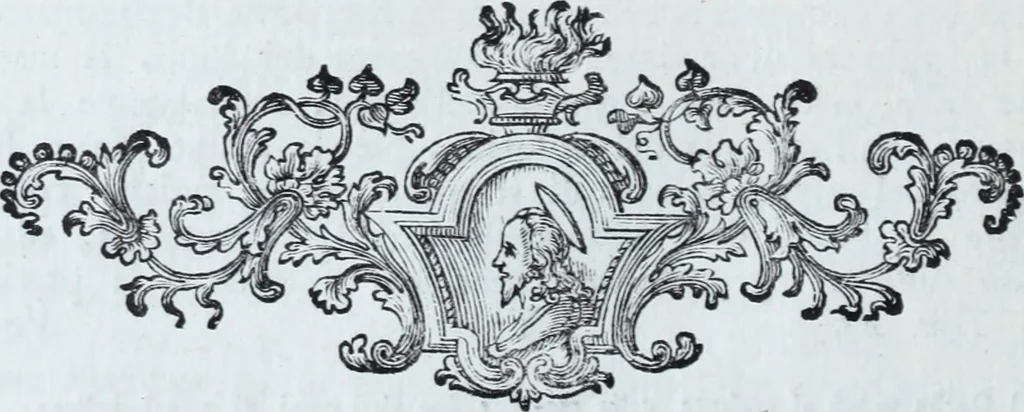 An illustration from Serie degli uomini i più illustri nella pittura, scultura, e architettura : con i loro elogi, e ritratti incisi in rame cominciando dalla sua prima restaurazione fino ai tempi presenti .., 1769, leaf 223