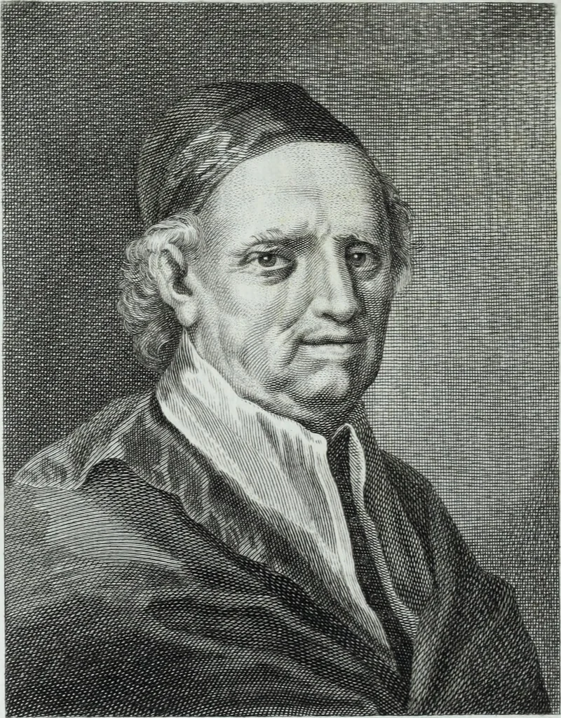 An illustration from Serie degli uomini i più illustri nella pittura, scultura, e architettura : con i loro elogi, e ritratti incisi in rame cominciando dalla sua prima restaurazione fino ai tempi presenti .., 1769, leaf 225