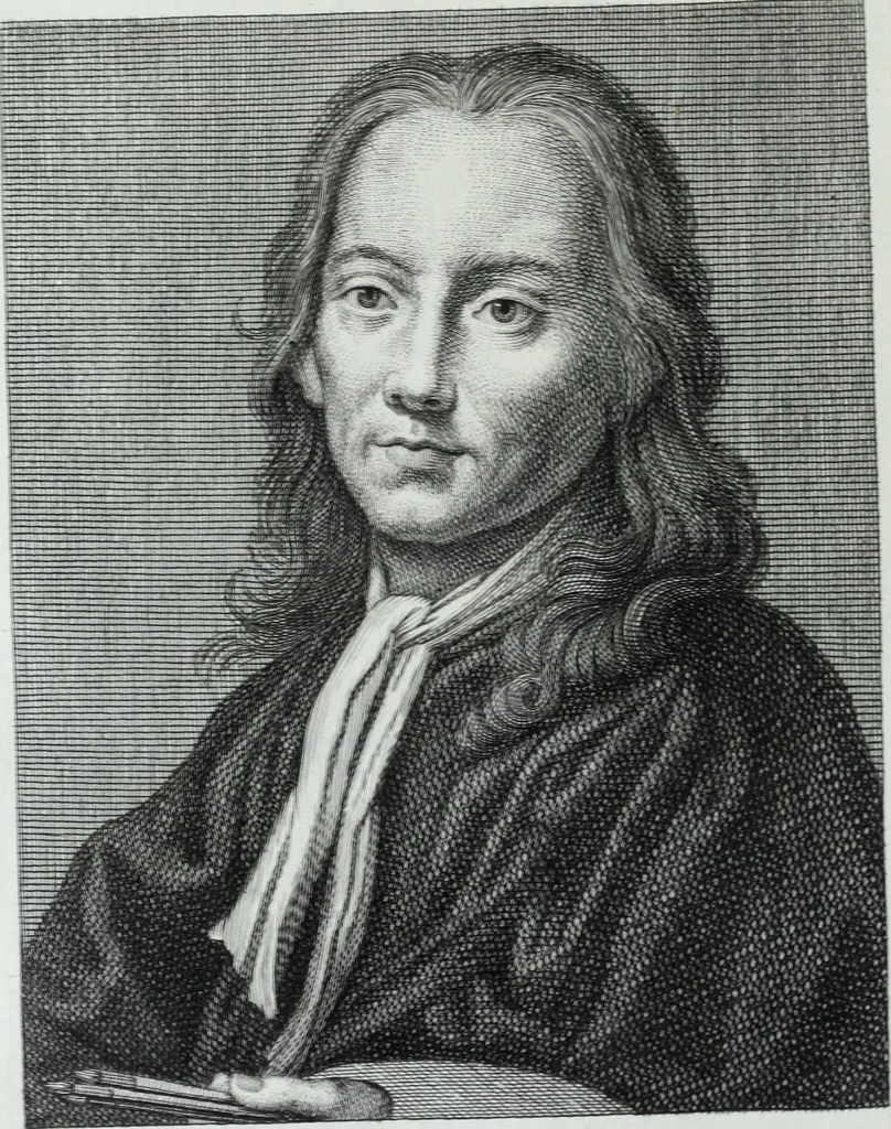 An illustration from Serie degli uomini i più illustri nella pittura, scultura, e architettura : con i loro elogi, e ritratti incisi in rame cominciando dalla sua prima restaurazione fino ai tempi presenti .., 1769, leaf 249